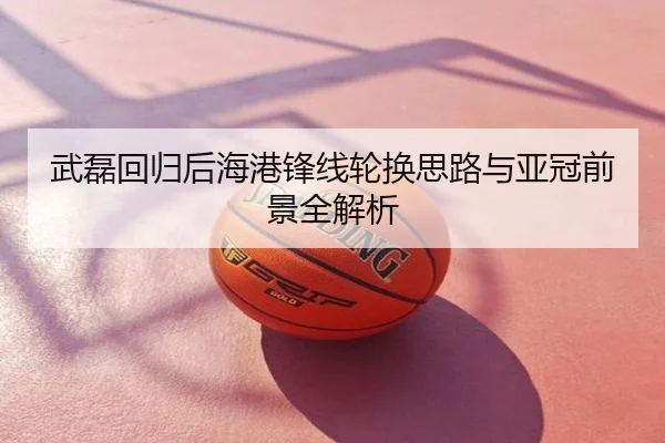 武磊回归后海港锋线轮换思路与亚冠前景全解析